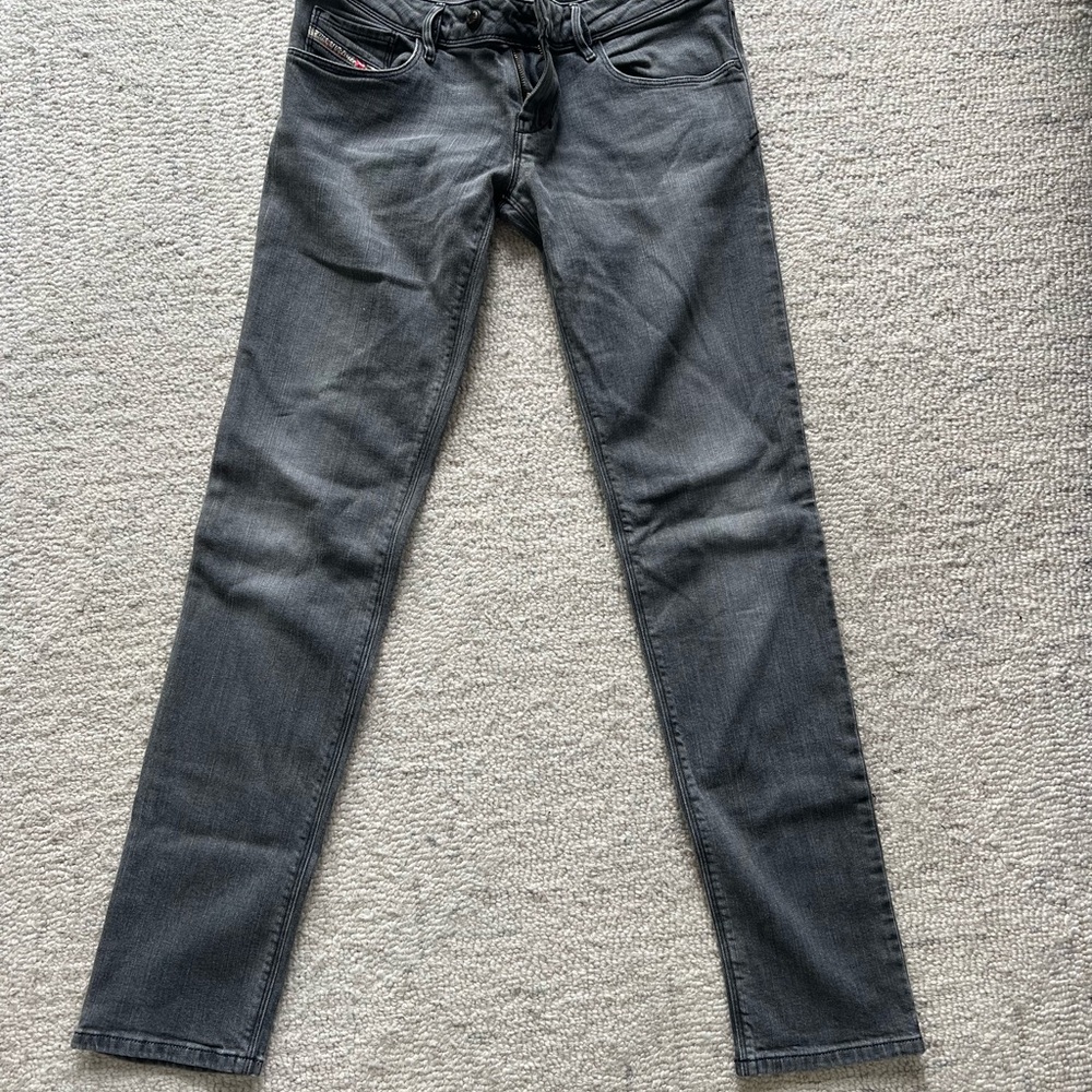 Diesel Gray Skinny Jeans Versatile Style